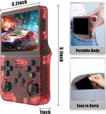 Consola Portátil Retro R36s 3.5" Roja