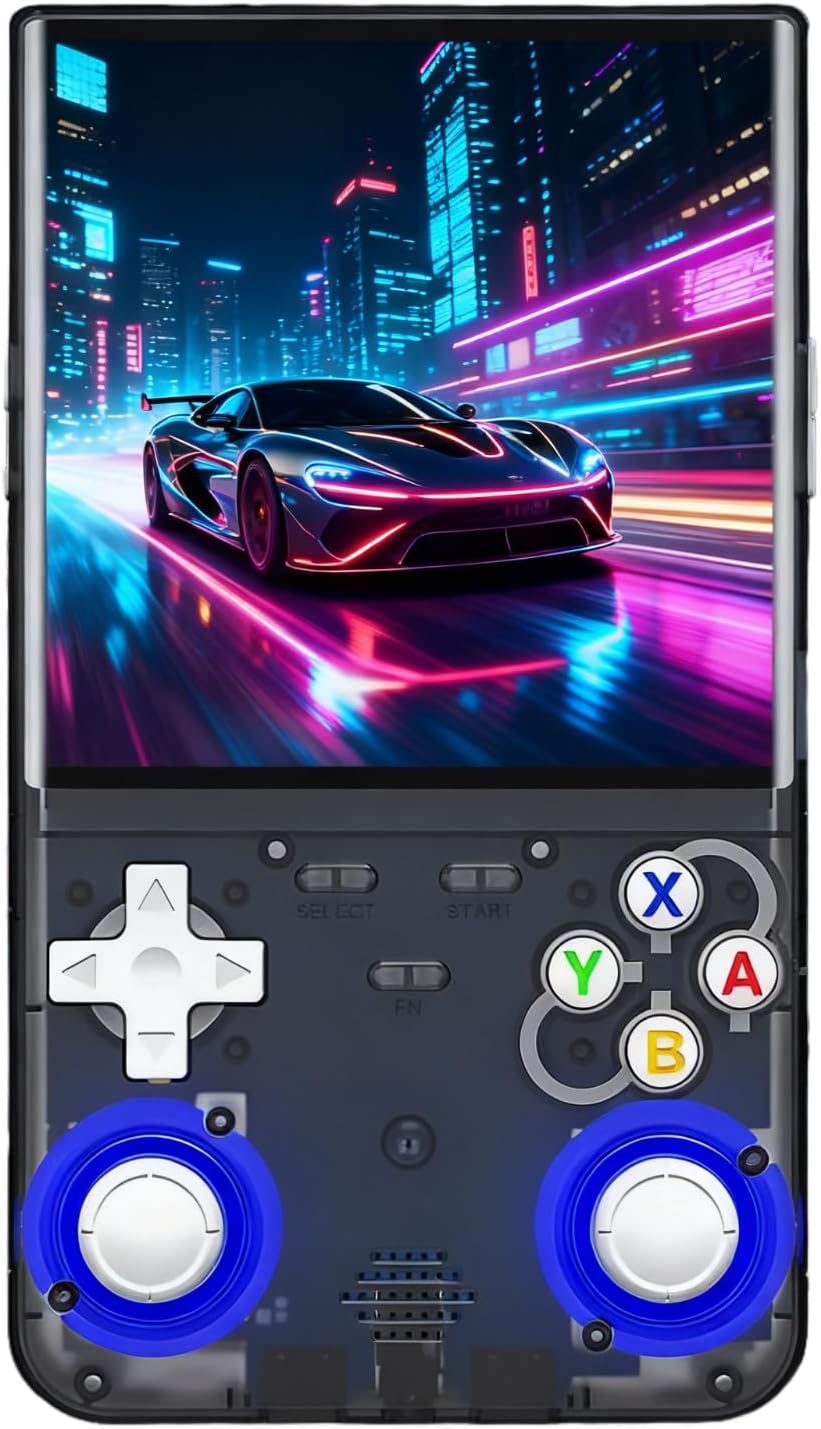 Consola R36 ULTRA Negro Portátil 4.0" HD - 20000+ Juegos Clásicos