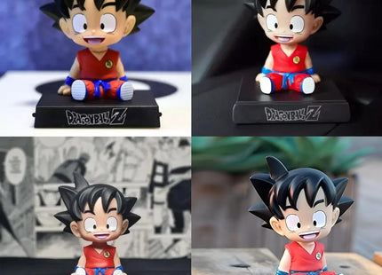 Bobblehead Goku Niño - Soporte para Celular