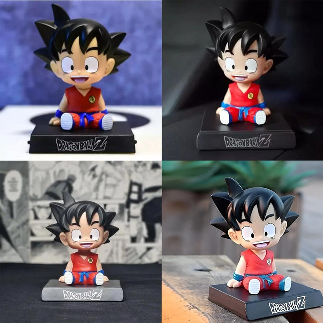 Bobblehead Goku Niño - Soporte para Celular