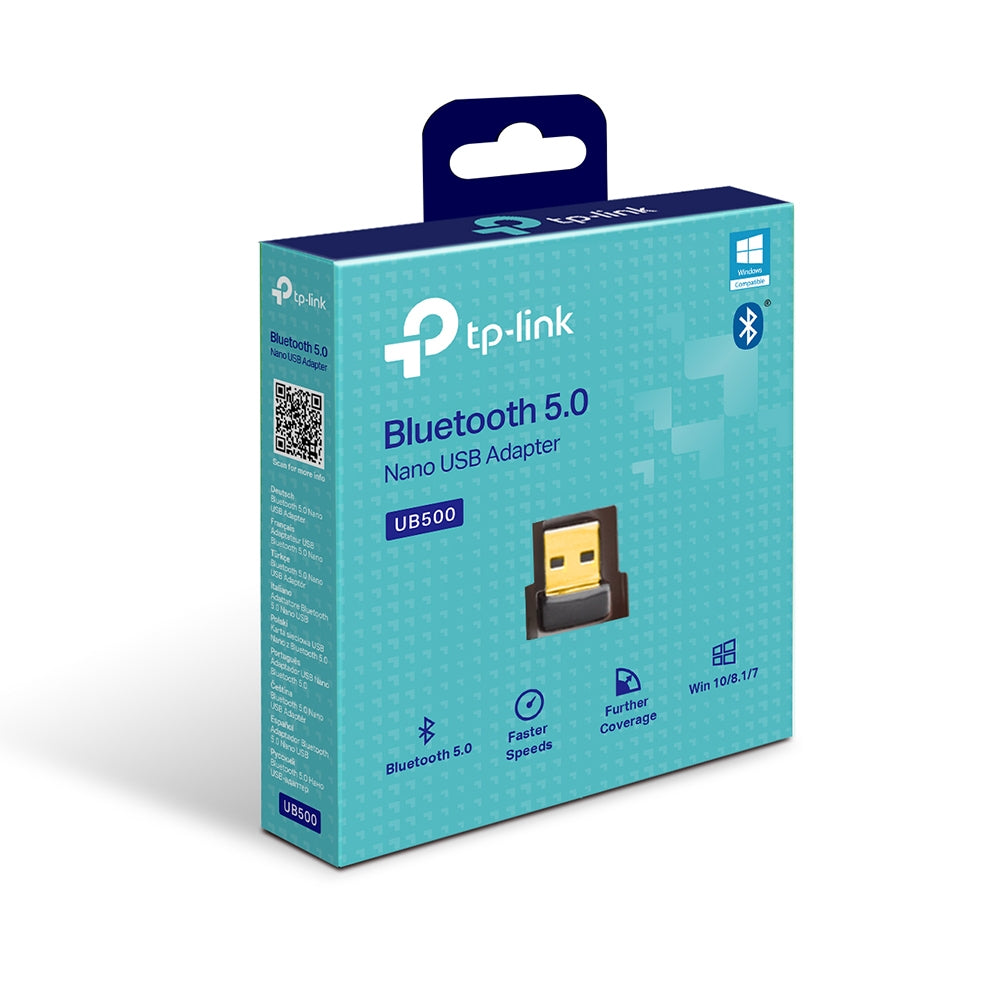 Adaptador Bluetooth TP-Link UB500 - Nano USB Bluetooth 5.0 Adapter