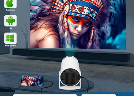 Proyector 4K Portátil Android HY300
