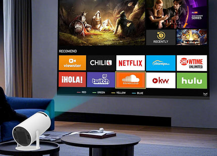 Proyector 4K Portátil Android HY300