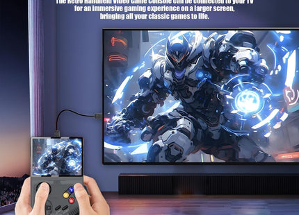 Consola de Juegos Portátil M19 - 40,000+ Juegos 25 Emuladores 3.5"