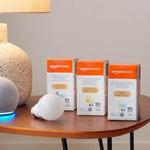 Bombilla LED Inteligente Amazon Basics A19 - 60W - Cambia Color - Compatible con Alexa