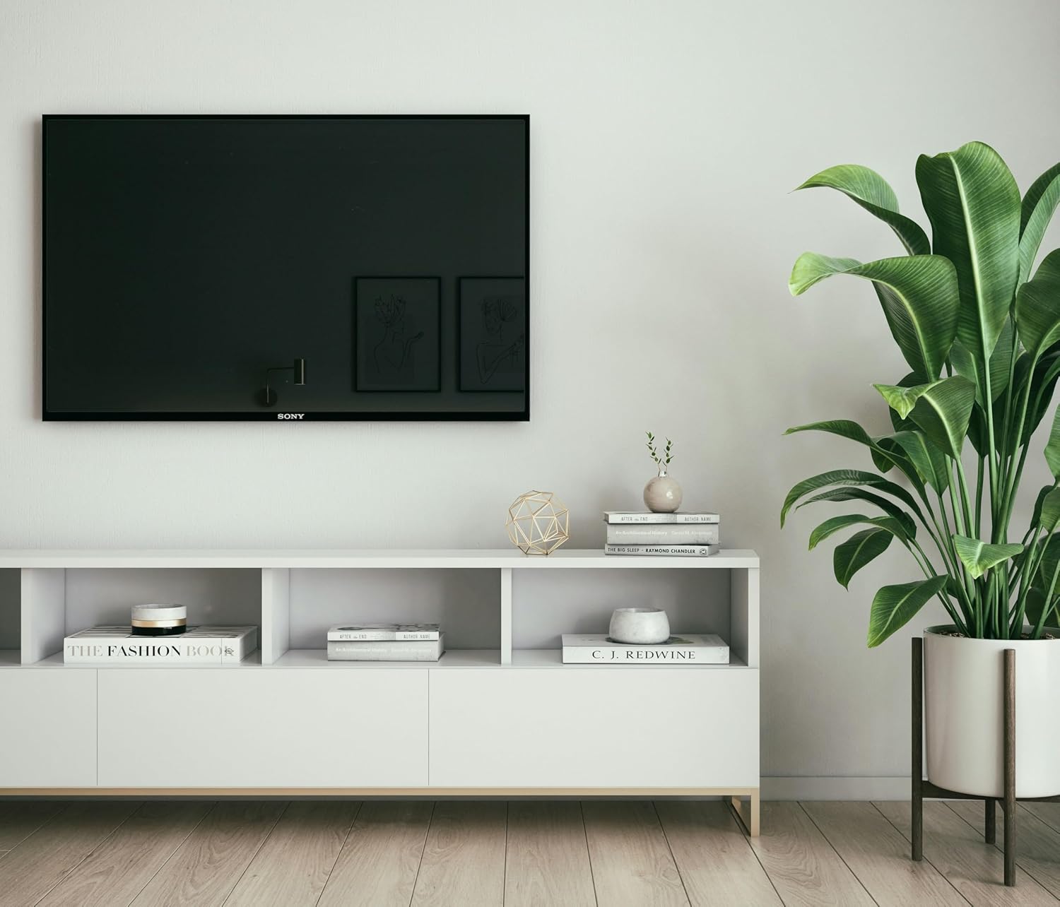 Soporte de Pared para TV 40"-85" Heavy Duty - Montaje Fijo VESA hasta 75kg