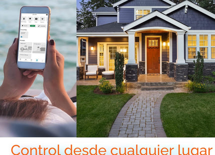 Bombilla LED Inteligente Amazon Basics A19 - 60W - Cambia Color - Compatible con Alexa