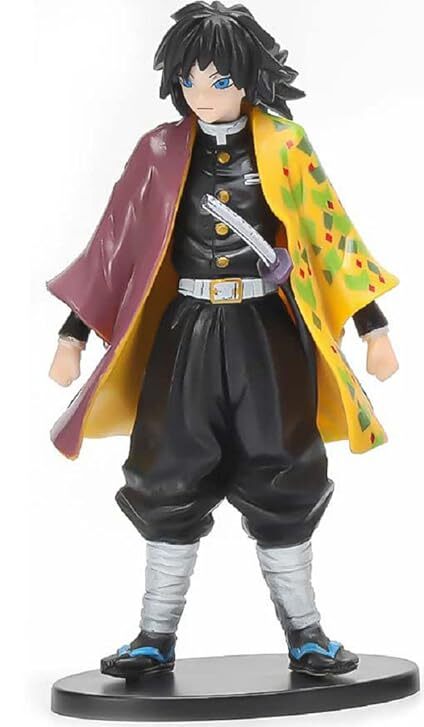 Figura Giyu Tomioka Demon Slayer 15cm Aprox
