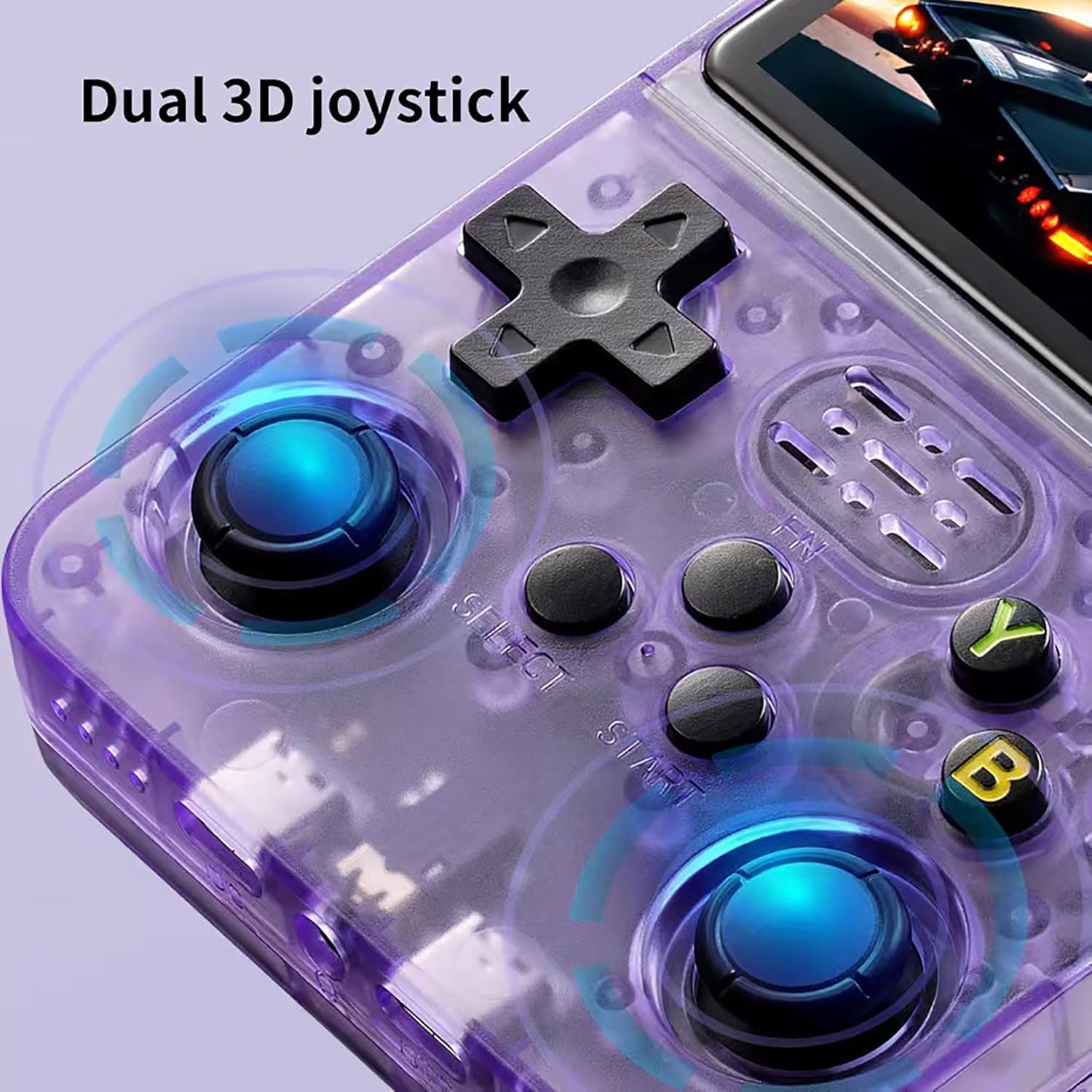Consola Retro R36S Azul 20000+ Juegos Portátil