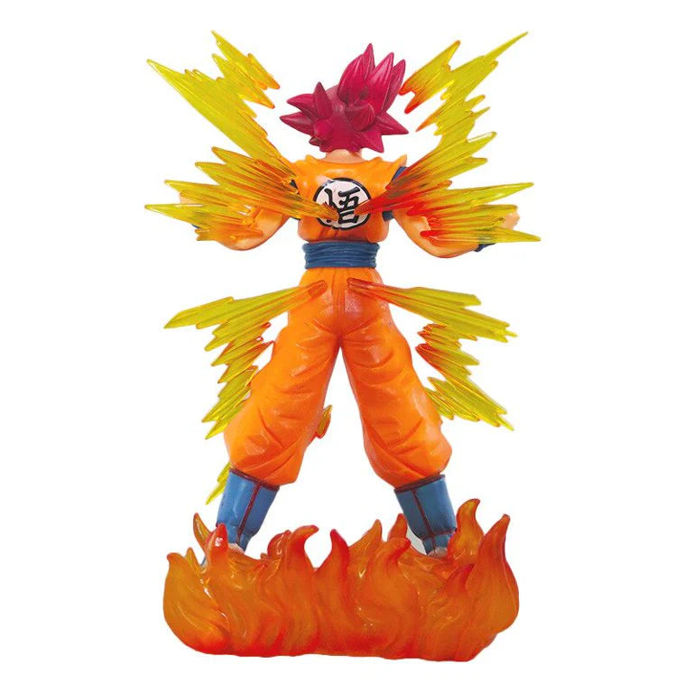 Figura Goku Super Saiyan God 25cm