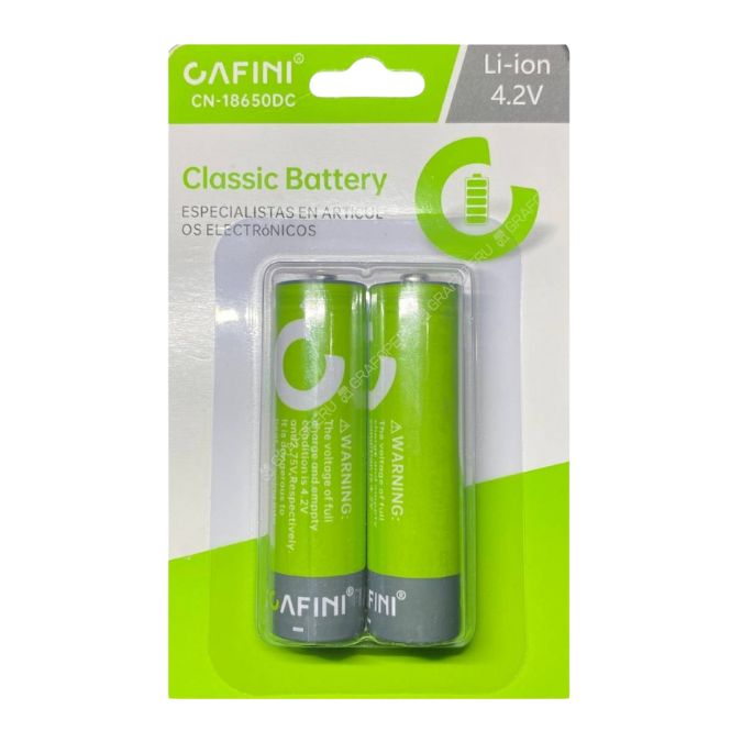 Baterías Recargables CAFINI 4.2V 1200mAh CN-18650DC