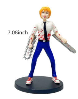 Figura Denji Forma Humana con Motosierras 12cm Aprox
