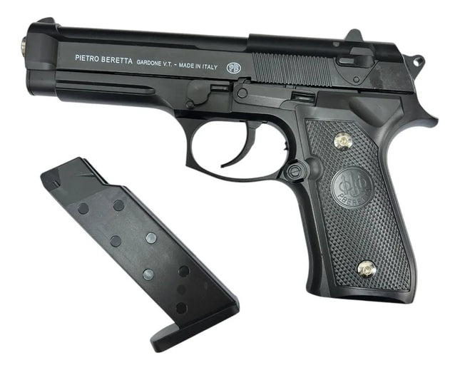 Réplica Pistola Pietro Beretta Metalizada - 22cm