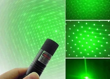 Puntero Láser Verde 50W 532nm - Alcance 100km Recargable