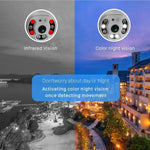 Cámara de Seguridad Exterior WiFi HD - Resistente al Agua con Visión Nocturna IP66