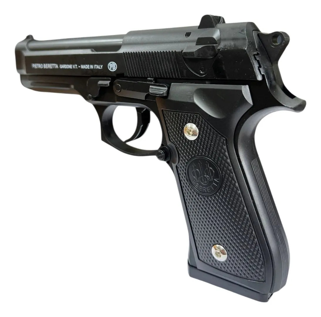 Réplica Pistola Pietro Beretta Metalizada - 22cm