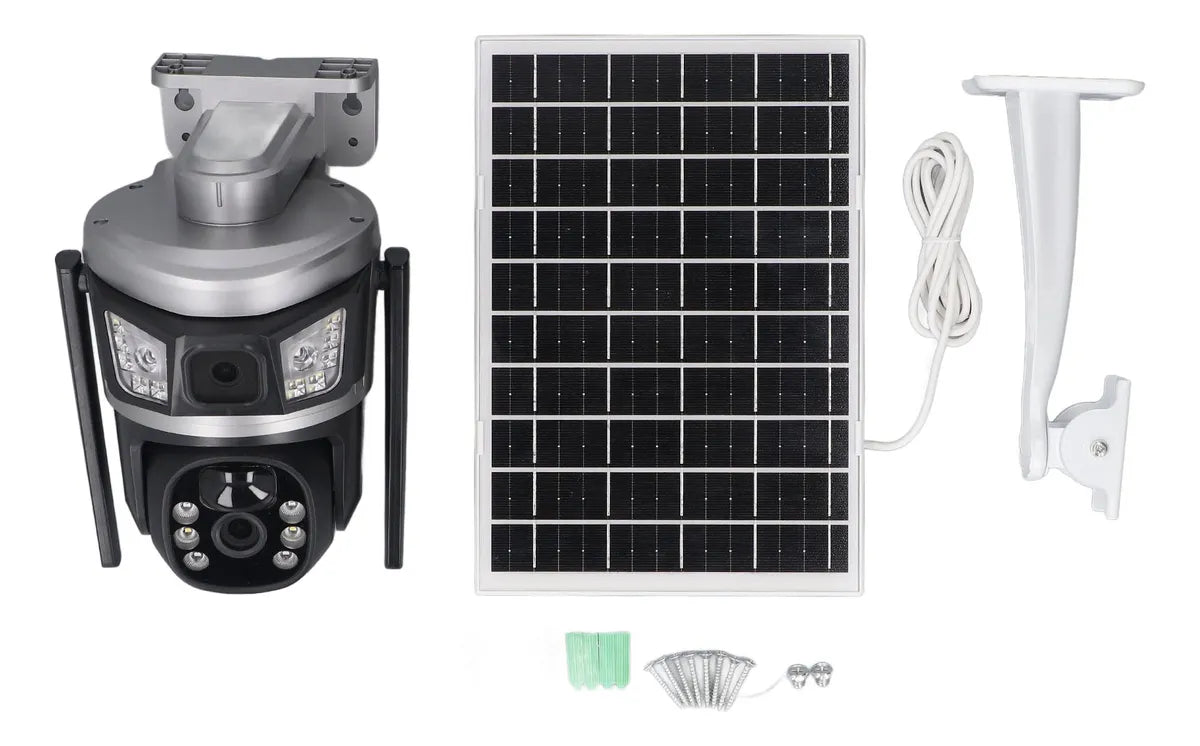 Cámara de Seguridad Solar WiFi con Panel Solar
