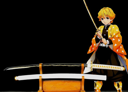 Espada Nichirin de Zenitsu Hoja Acero + Vaina - Demon Slayer 100cm