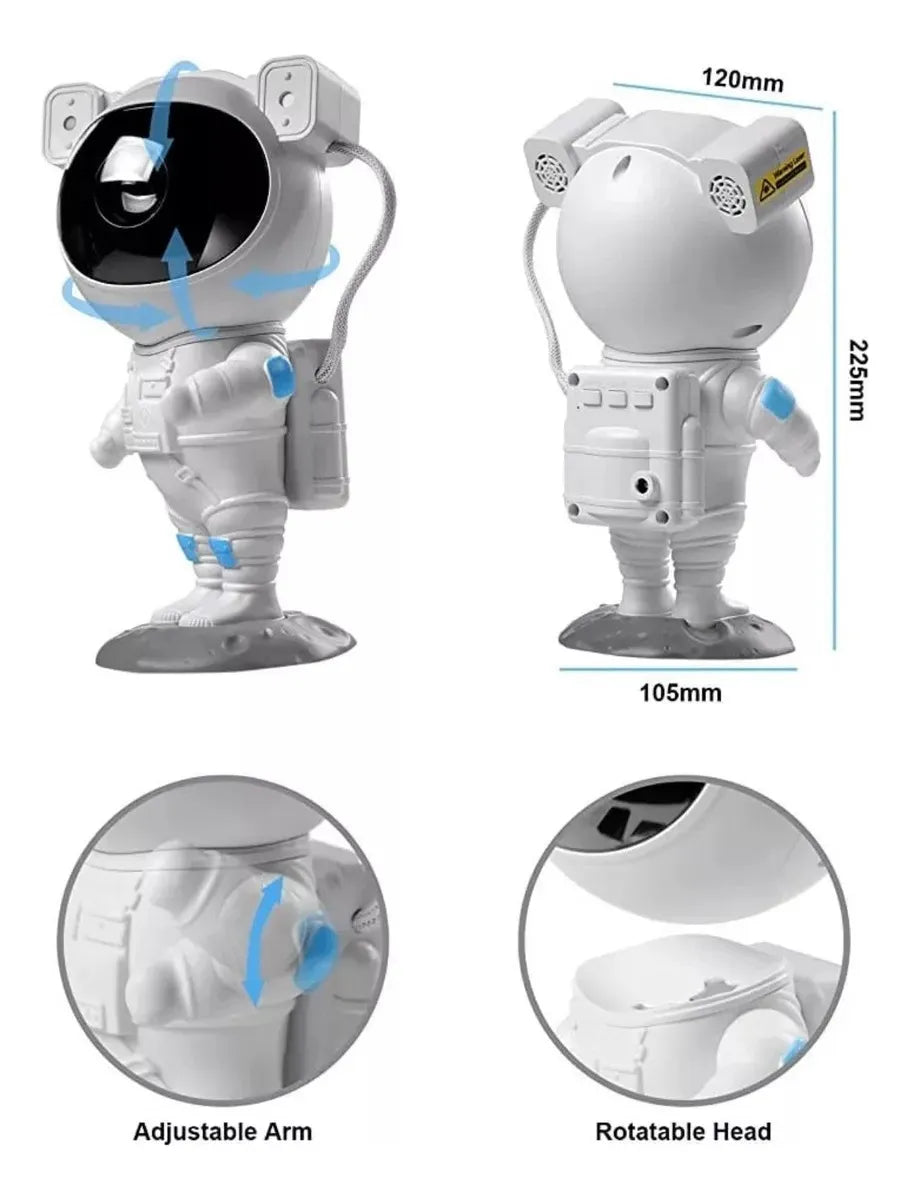 Proyector Astronauta con Control Remoto