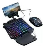 Combo Gaming JX-N2000 - Teclado, Mouse y Convertidor