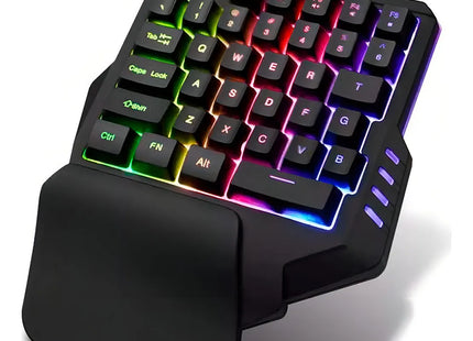 Combo Gaming JX-N2000 - Teclado, Mouse y Convertidor