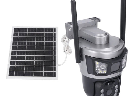 Cámara de Seguridad Solar WiFi con Panel Solar