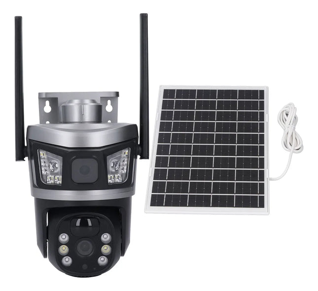 Cámara de Seguridad Solar WiFi con Panel Solar