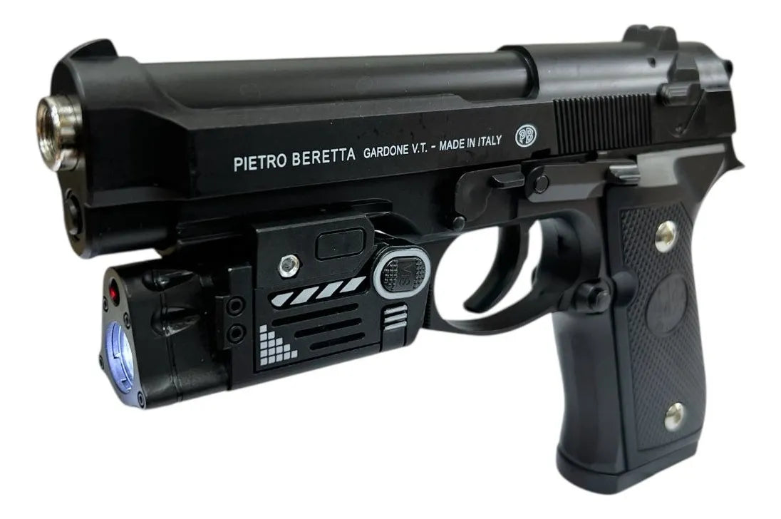Réplica Pistola Pietro Beretta con Láser - 22cm
