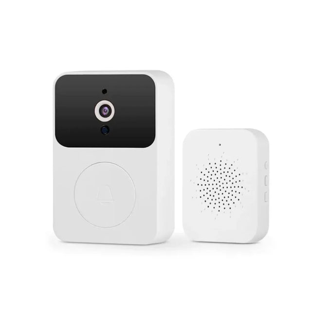 Timbre Inteligente WiFi con Cámara HD y Receptor Inalámbrico X9