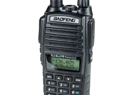 Baofeng UV-82 Radio Doble Banda Alto Rendimiento 8 Vatios VHF/UHF + Antena V-85
