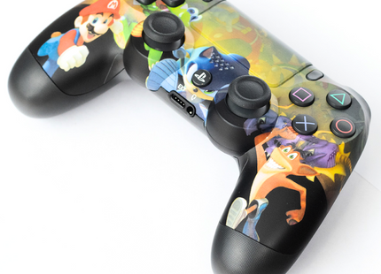 Mando PS4 Especial Gaming Sonic, Crash y Mario Bros