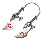 Set 2 Espadas del Caos de Kratos + Soporte - God of War 44cm