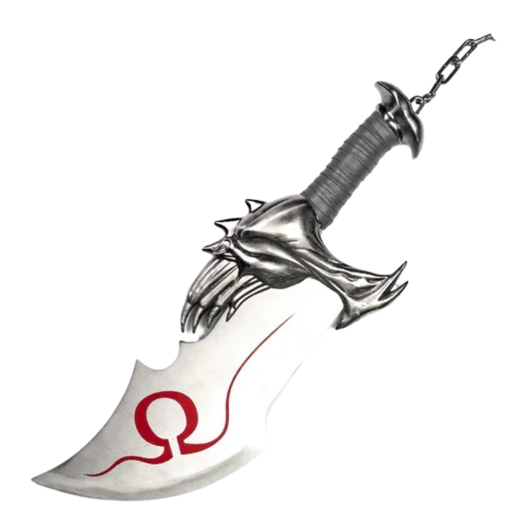 Set 2 Espadas del Caos de Kratos + Soporte - God of War 44cm