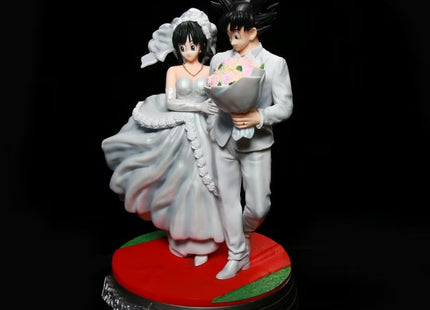 Figura Goku y Milk Boda 31cm