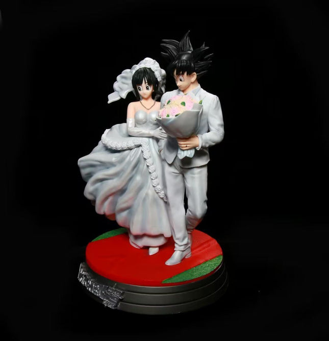 Figura Goku y Milk Boda 31cm