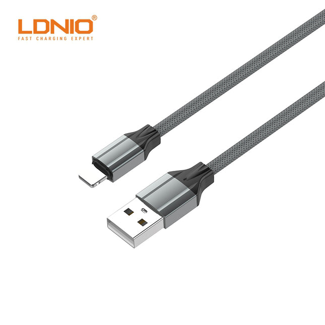 Cable LDNIO LS442 Lightning para iPhone 2 Metros - Carga Rápida