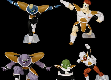 Set 5 Figuras Fuerza Ginyu Dragon Ball 6.5-15cm