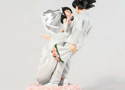 Figura Goku y Milk Boda 31cm