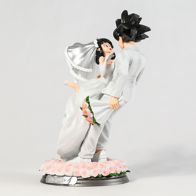 Figura Goku y Milk Boda 31cm