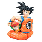 Figura de Colección Goku con Gohan en Nube Kinton - Dragon Ball Z 16cm Aprox