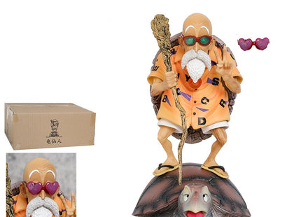 Figura Maestro Roshi 22cm sobre Umigame - Edición Especial