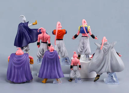Set de 8 Figuras Majin Buu - Dragon Ball Z 10.5cm Aprox