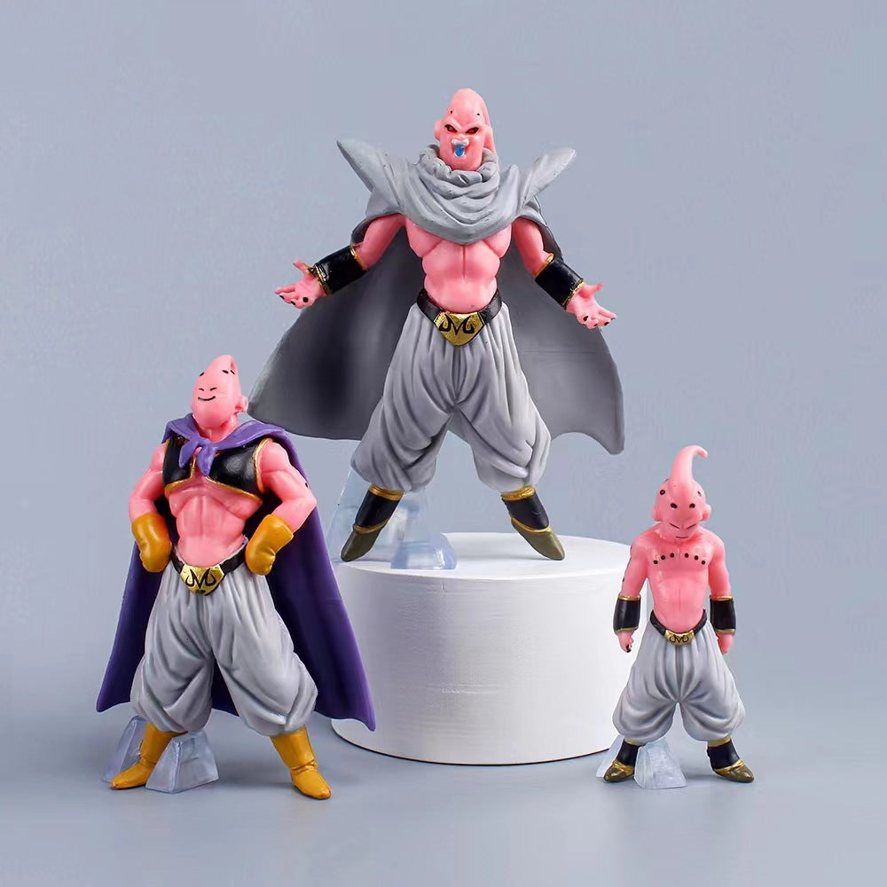 Set de 8 Figuras Majin Buu - Dragon Ball Z 10.5cm Aprox