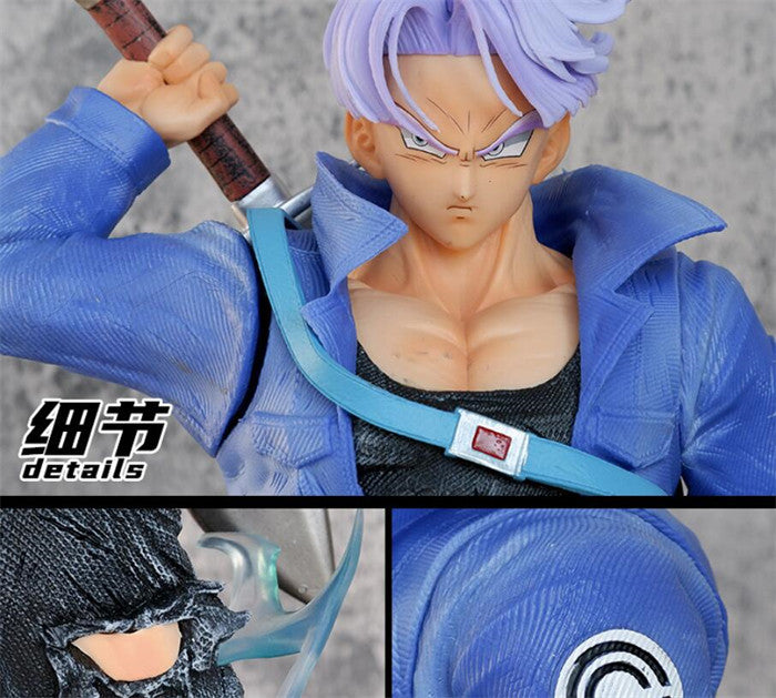 Figura Trunks 43cm con 2 Brazos y 2 Cabezas
