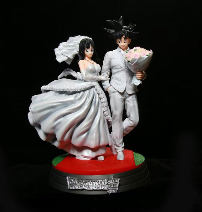 Figura Goku y Milk Boda 31cm