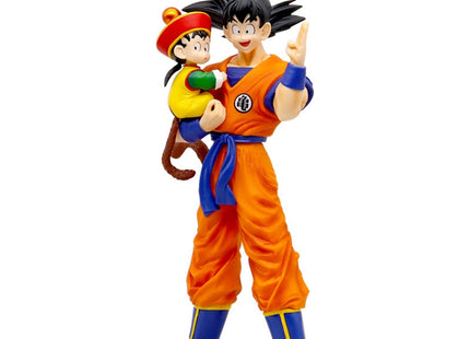 Figura de Colección Goku con Gohan Niño - Dragon Ball Z 30cm Aprox