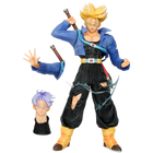 Figura Trunks 43cm con 2 Brazos y 2 Cabezas