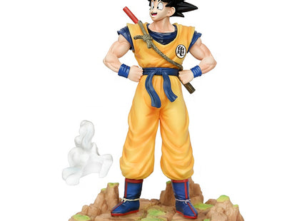 Figura Goku con Báculo Nyoi-bo Dragon Ball 32cm
