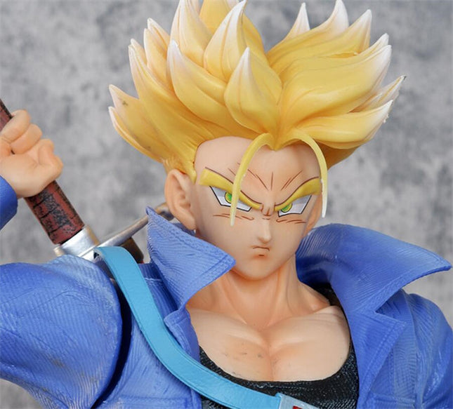 Figura Trunks 43cm con 2 Brazos y 2 Cabezas