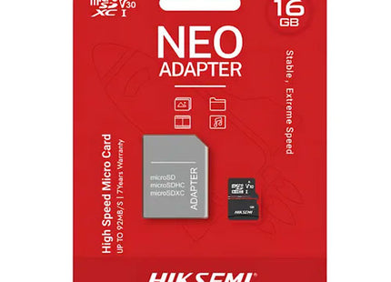 Tarjeta MicroSD Hiksemi 16GB Clase 10
